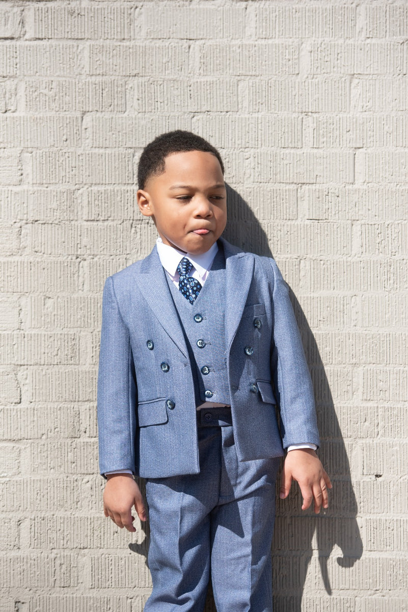 Boys double clearance breasted suit